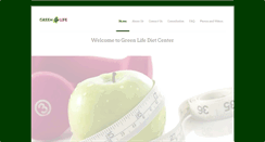 Desktop Screenshot of greenlifedietcenter.com